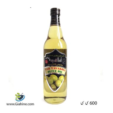 روغن زیتون 600 میلی لیتر بدون بو ناب توکلی