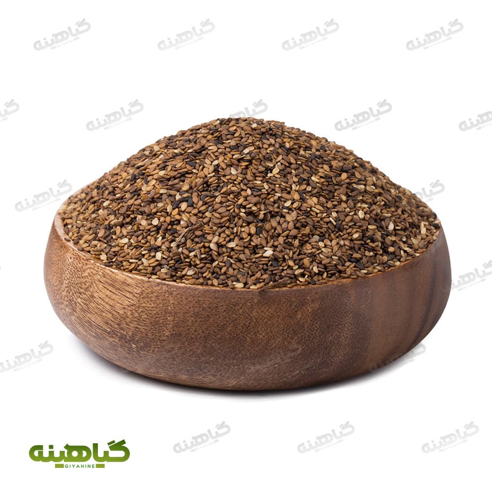 کنجد قهوه ای